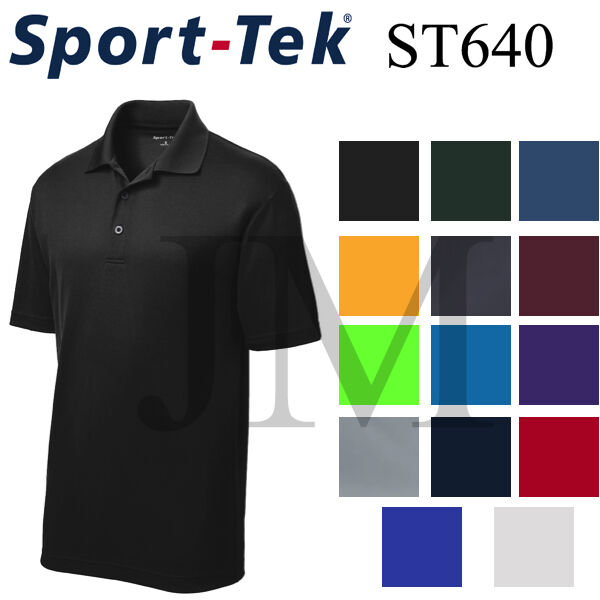 Sport Tek St640 Dri-fit Performance Polo Casual Golf Shirt Dry